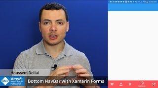 Bottom NavBar with Xamarin Forms