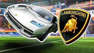 *NEW* LAMBORGHINI FREESTYLING IN ROCKET LEAGUE