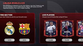 UPCOMING LALIGA RIVALS FULL EVENT LE*KED ONLINE  F2P REWARDS CONFIRMED  107 OVR VINI JR FOR 