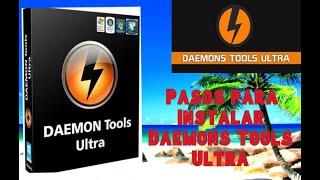 Pasos para Instalar Daemon Tools Ultra