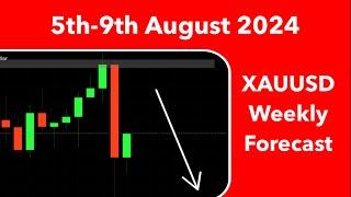 XAUUSD Gold Weekly Forecast 5th-9th August 2024 Trading Gold Technical Analysis Manipulation