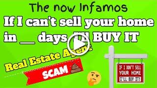 Tampa Realtor Explains The "If I don't sell your home I'll buy it" BAIT & SWITCH SCAM