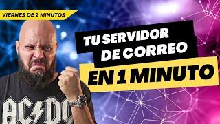 CREÁ UN SERVER DE CORREO EN 1 MINUTO / V2M: Poste