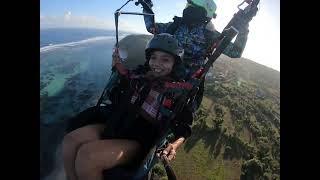 Beautiful Paragliding - Pandawa Beach / Bali - Living the dream, flying high!