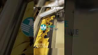 filled snack food production line #foodmachine #machine #factory