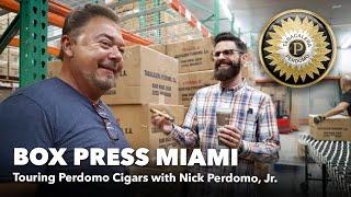 BOX PRESS MIAMI Touring Perdomo Cigars with Nick Perdomo Jr. | Compliments of Boveda