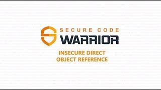 Secure Code Warrior Explainer Video - Insecure Direct Object Reference