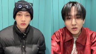 ️️‍ All subtitle, Stray Kids Changbin and Bang Chan live on instagram 2025 01 10 ‍️