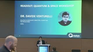 Readout: Quantum & Space Workshop (Quantum World Congress 2024)