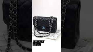 Chanel Quilted Caviar Small Classic Double Flap Bag