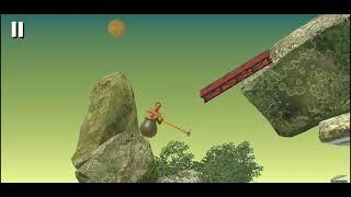 прохождение Getting over it на телефоне #1 фонари