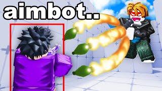 I Pretended To Be A NOOB, Then Used AIMBOT in Roblox Rivals!