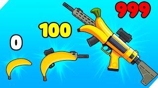 ЭВОЛЮЦИЯ БАНАНА ПИСТОЛЕТА! Banana Shooter 3D