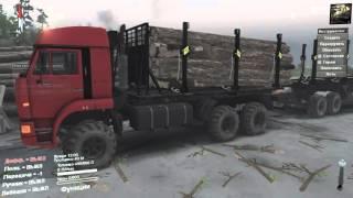 Обзор Kamaz 52114 CCCP для SpinTires 03 03 16