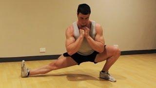 How to Cossack Squat Mobility Exercise: Tutorial & Progressions