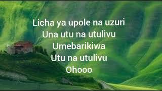 Alikiba Utu { Lyrics}