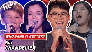 Who sang Sia's "Chandelier" the best? | The Voice Kids