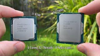 I7 8700 vs I5 12400F - 6 Cores and 12 Threads, 4 Years Later