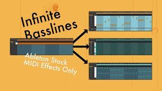 Generating Unlimited Basslines with Ableton Live's MIDI Effects ⎮ Generative Music Part 1