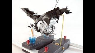 Tamiya Yamaha YZF-R1M 1:12 - Part 3 - Building the Frame