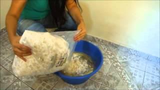Жидкие обои Silk Plaster в Бразилии(нанесение)