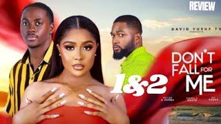 DON'T FALL FOR ME 1&2 REVIEW (LATEST NOLLYWOOD MOVIE REVIEW: PAMELA OKOYE, PETER KOMBA, NY ADDAE)