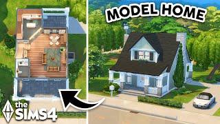 Decorating a Model Home in The Sims 4 