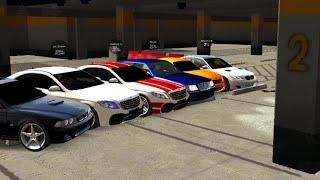 Mercedes & BMW in Car parking multiplayer