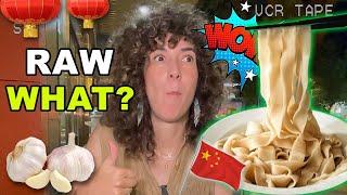 You WON'T Find THIS in America! Handmade Noodles with a TWIST