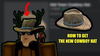 HOW to GET the ALL NEW OLD TOWN COWBOY HAT! | Roblox