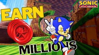 Best Way To Earn Millions of Red Star Rings RSR (Sonic Speed Simulator)