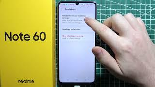 Realme Note 60: How to Reset Network Settings