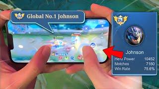 HANDCAM GAMEPLAY GLOBAL 1 JOHNSON!!(+Mini map driving)