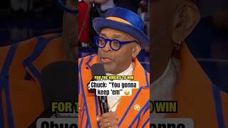 Chuck didn't have to roast Spike like that 