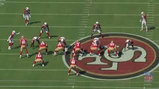 49ers screen passes