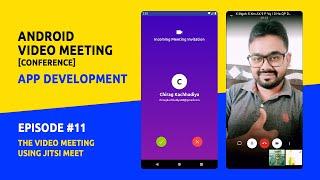 Android Video Meeting App Development | Episode #11 | The Video Meeting Using Jitsi Meet