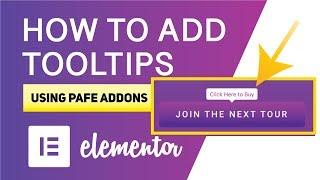 How To Add A ToolTip in Elementor with Piotnet Addons (Free, Fast & Simple)