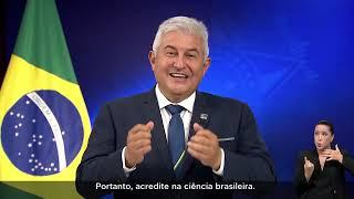 Rede Nacional para o pronunciamento do Ministro da Ciência, Tecnologia e Inovações, Marcos Pontes