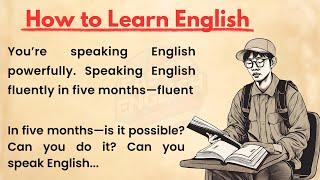 How to Learn English || Best Way To Learn English Through Story || Improve Your English level 1