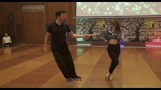 Semion Ovsiannikov & Maria Elizarova West Coast Swing ProShow at Warsaw Halloween Swing 2023