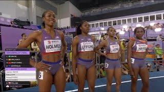 The Fastest Women's 4x400m | USA Destroyed Poland And Australia