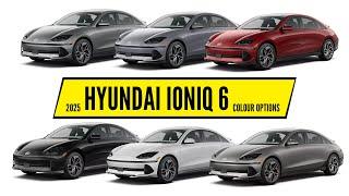 2025 Hyundai Ioniq 6 Limited – Color Options - Images | AUTOBICS