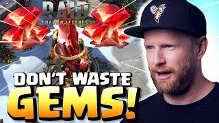 Don’t Waste GEMS! Gem Spending Guide for Raid Shadow Legends