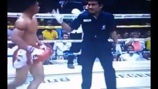 Thai boxing Amazing com back K.O  | Thai Fight Com back KO Video