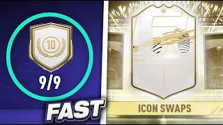 HOW TO GET (9) ICON SWAPS FAST!!   ICON OBJECTIVE (FIFA 21)