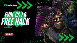 EL MEJOR (HACK | MOD MENU) Para Counter-Strike 1.6 Steam | No Steam WALL | AIM Evol 2023 