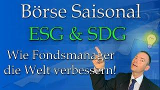 SDG&ESG Wie Fondsmanager die Welt verändern können!