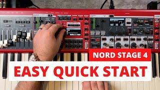 Nord Stage 4 - Quick Start Tutorial