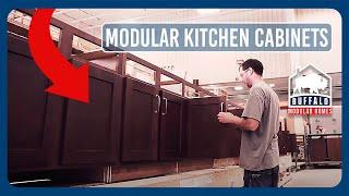 Modular Kitchen Cabinets Are Made And Assembled In The MODULAR HOME FACTORY