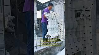 Crafting Elegant Balcony Railings with Reusable Molds #craftsman #work